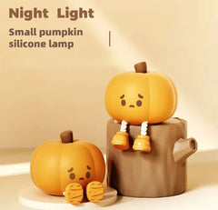 Silicone Pumpkin Night Light