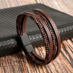 Classic Men's Leather Bracelet