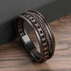 Classic Men's Leather Bracelet