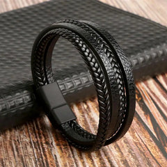 Classic Men's Leather Bracelet