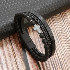 Classic Men's Leather Bracelet