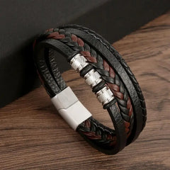 Classic Men's Leather Bracelet