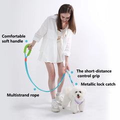 Versatile Pet Leash with Comfortable Foam Handle