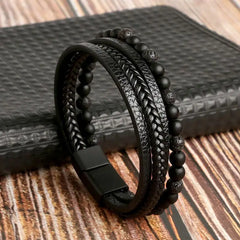 Classic Men's Leather Bracelet