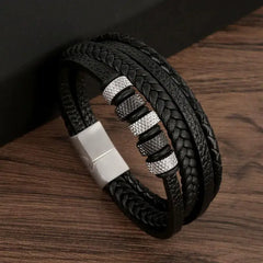 Classic Men's Leather Bracelet