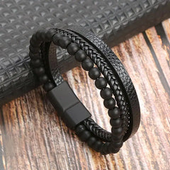 Classic Men's Leather Bracelet