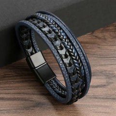 Classic Men's Leather Bracelet