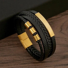 Classic Men's Leather Bracelet